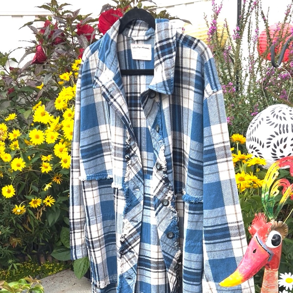 Free People Plaid it Dusted NTW